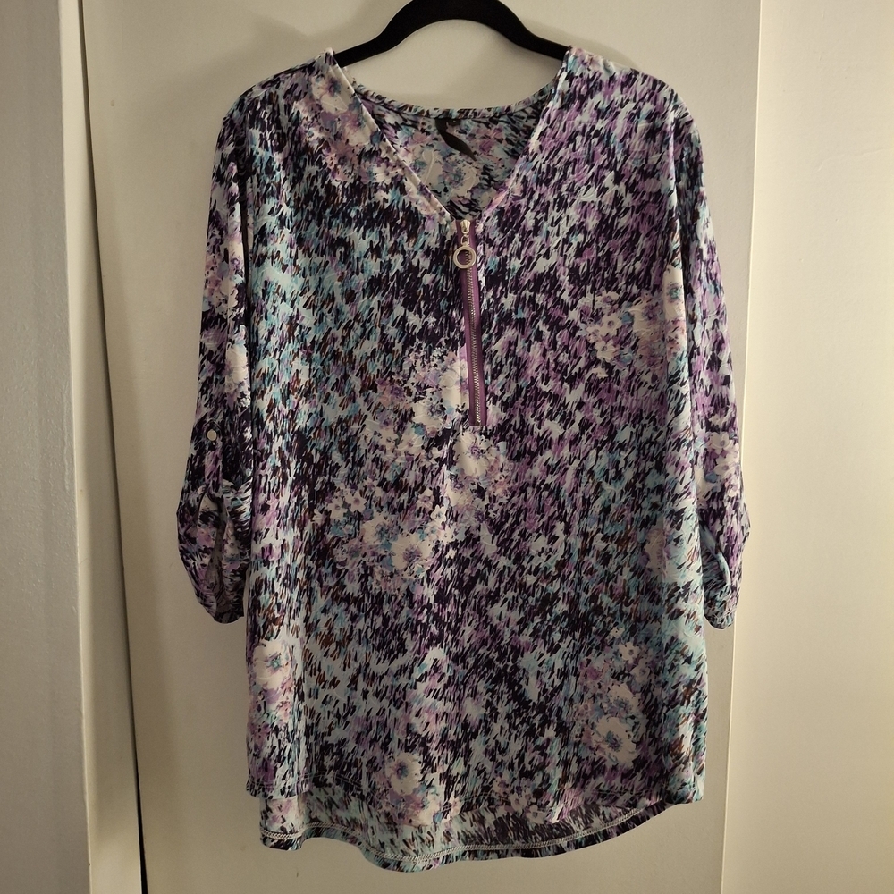 Cathy Floral Print Women's Top